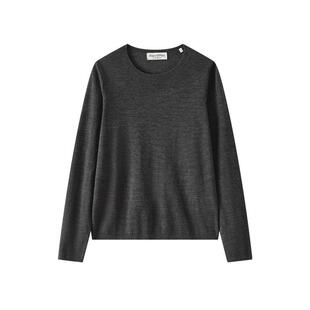【自营】Marc O'Polo【品牌经典系列】可机洗纯羊毛圆领针织衫女