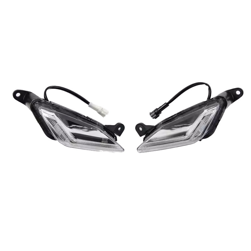 雅马哈赛鹰gt125 JYM125T-2前导向灯 前转位灯 前日行灯总成 正品