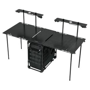 山与 碳纤维战术办公桌 露营轻量化折叠户外桌板配件 适用HELINOX