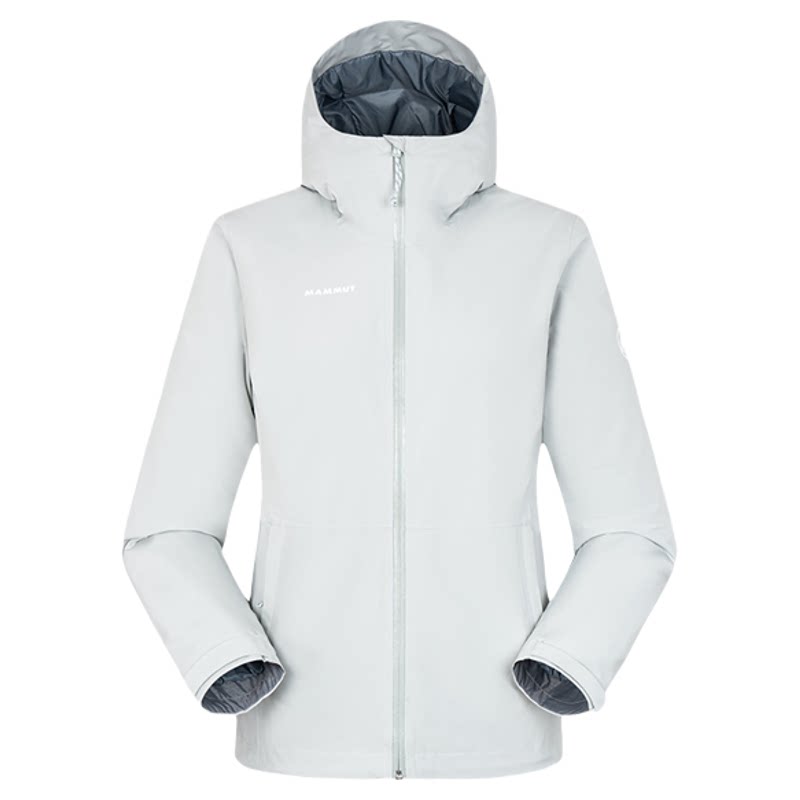 MAMMUT猛犸象Linard女士户外徒步登山保暖连帽硬壳保暖棉服外套