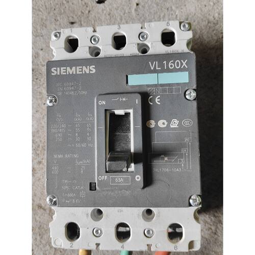 询价-断路器的型号VL160X3VL17061DA