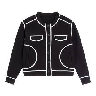 INSOMNIA失眠者 原创小众设计马克笔小香风空气层开衫夹克外套男