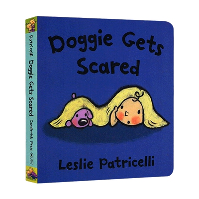 英文原版 Doggie Gets Scared 一根毛脏小孩系列绘本 纸板书 英文版 进口英语原版书籍