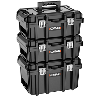 工具箱收纳盒五金大号工业级家用手提式堆叠多功能维修电工整理箱