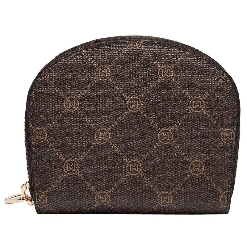 稻草人新款复古印花卡包