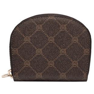 稻草人复古卡包新款老花印花零钱包多卡位轻便实用证件包杂物包女