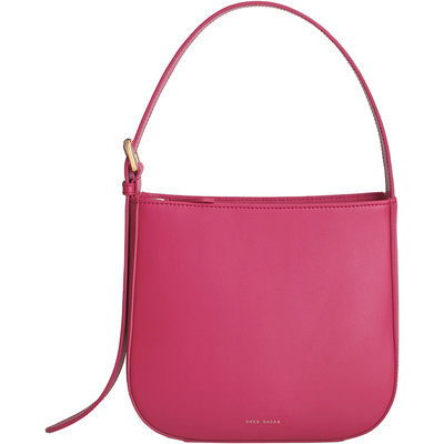 意大利时尚风真皮单肩手提包