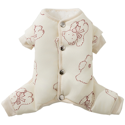 冬天加厚小猫咪衣服防掉毛保暖布偶暹罗猫宠物德文猫冬季四脚棉衣