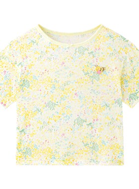 女童家居服英氏轻薄透气夏季