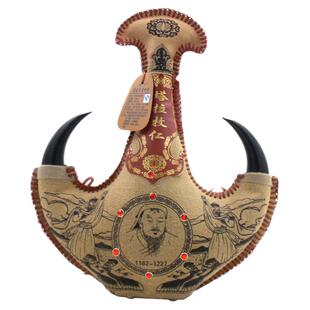 内蒙古特产马奶皮壶酒香型酒38度500ml蒙古皮囊酒壶送礼佳品