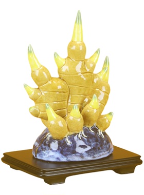 新品特价佛山石湾公仔陶瓷生姜摆件多子多福招财旺宅中式家居装饰