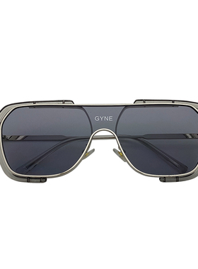 韩版ins网红连体大框墨镜男女士小红书大脸显瘦眼镜开车太阳镜潮