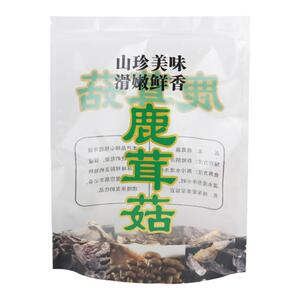 鹿茸菇包装袋子防潮密封自封袋