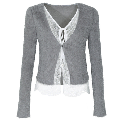 假两件针织上衣BLANCORE