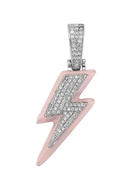 Mr.Blingggggg夜光滴油闪电吊坠