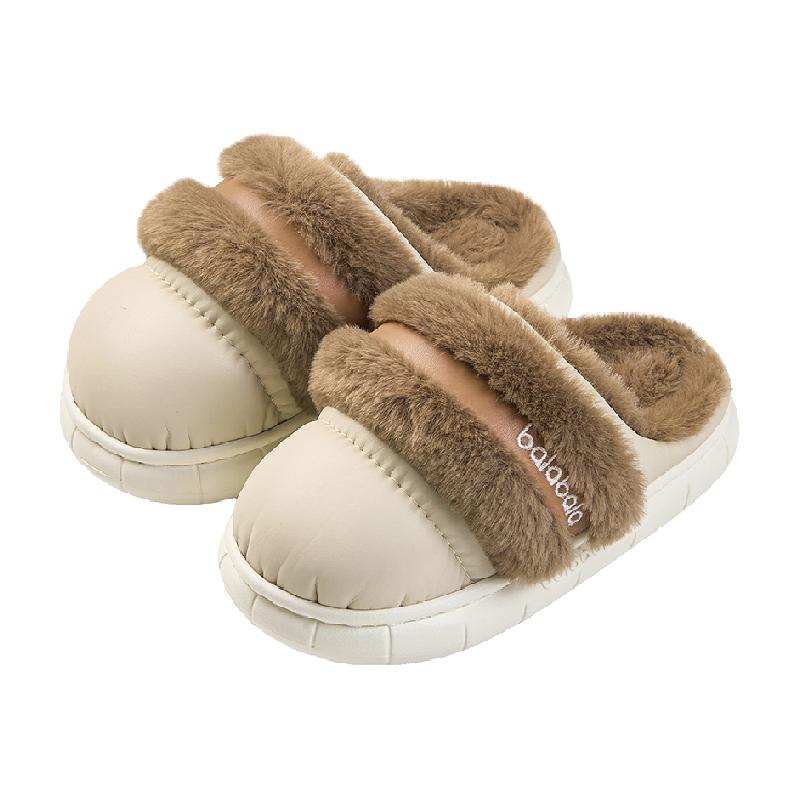 巴拉巴拉儿童棉拖鞋男童秋冬2024新款男宝宝室内居家保暖女童棉鞋