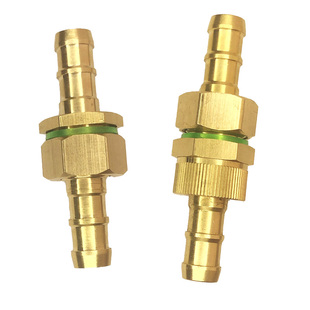 13mm高压打药管接头打药机配件压管接头4分高压管接头活接M22细牙