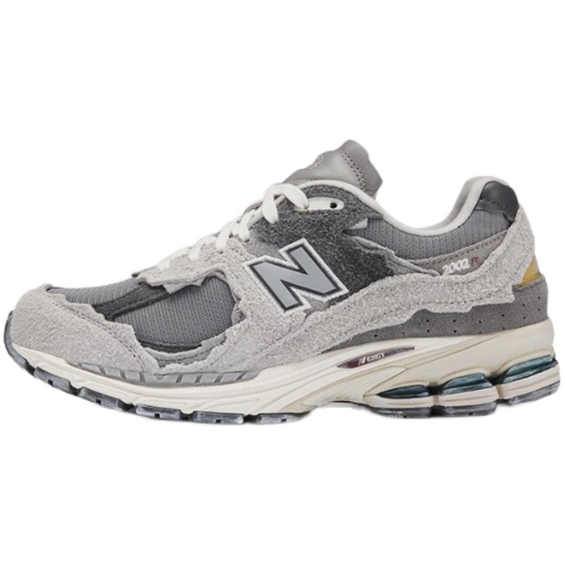 New Balance NB2002R云雨灰不规则裁剪解构复古休闲跑鞋 M2002RDA