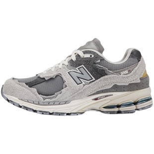 New Balance NB 2002R云雨灰男女不规则裁剪复古运动跑鞋M2002RDA