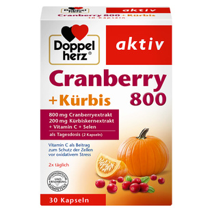 德国双心 南瓜籽油蔓越莓精华胶囊 改善前列腺增强男性活力30粒