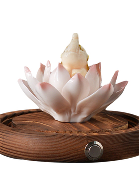 东方泥土陶瓷创意吉象夜灯摆件