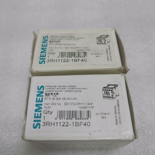 溢价-3RH1122-1BF40接触器，继电器