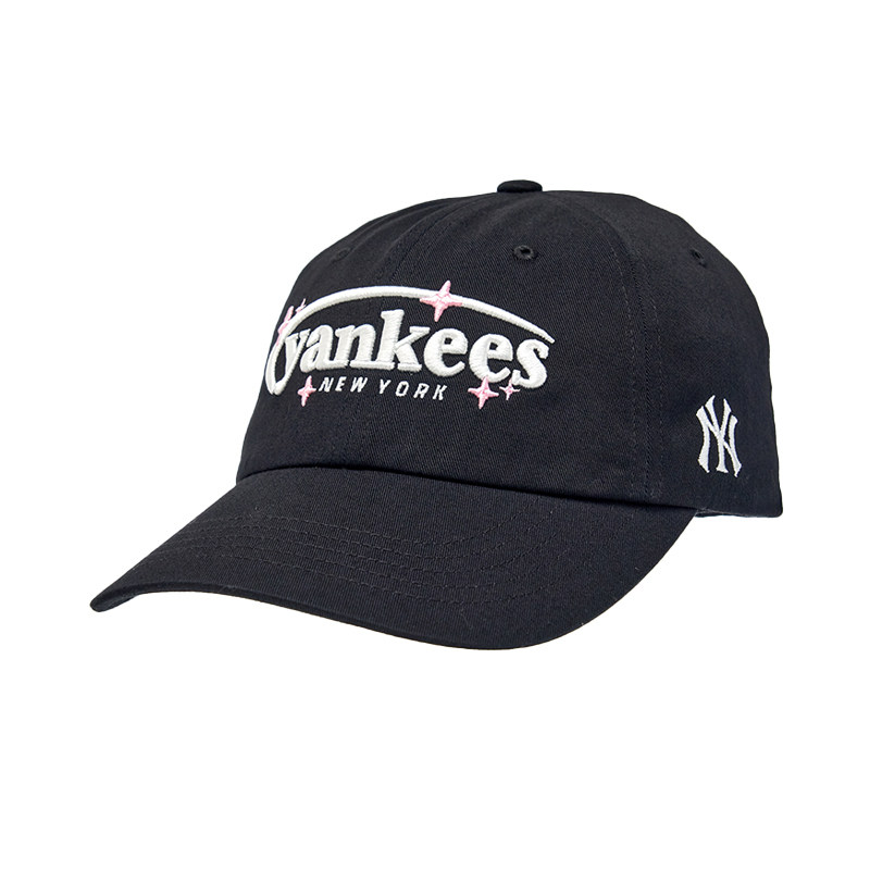 MLBNY字母刺绣情侣棒球帽
