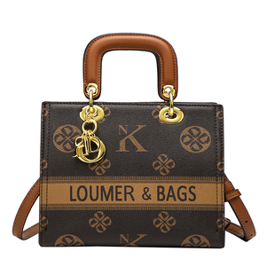 香港品牌真皮女包2026新款夏天休闲百搭单肩戴妃包百搭斜跨包手提