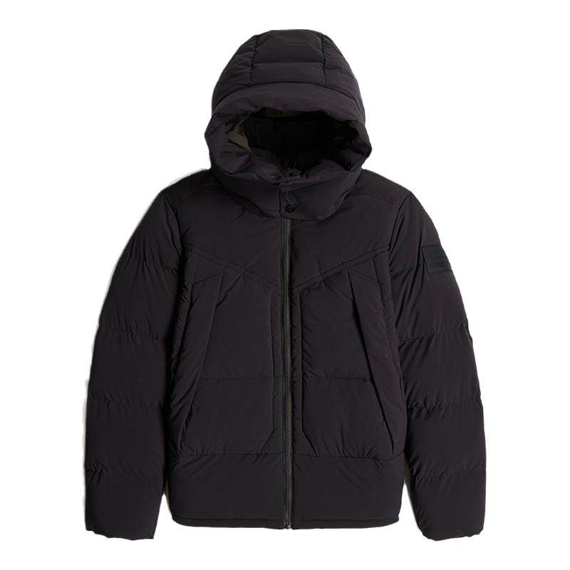 G-STARRAW短款连帽棉服外套