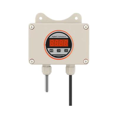 室外室内壁挂式温度变送器室温挂墙温度变送器4-20mA防水型传感器