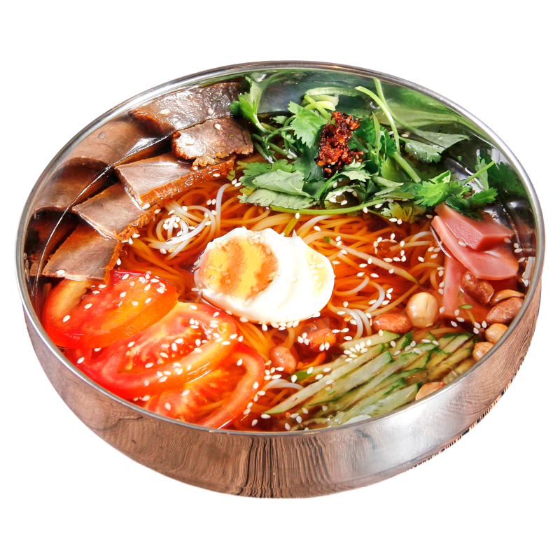 闫妈妈东北大冷面酸甜纯粮正宗朝鲜族韩式风味甜口方便速食品特产
