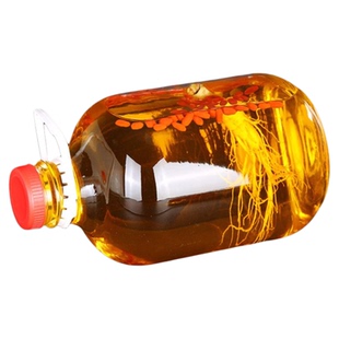 手提泡酒玻璃瓶泡杨梅酒罐专用5斤10斤青梅酒罐子自酿酒瓶泡酒罐