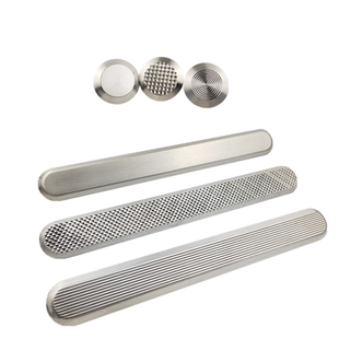 厂家304不锈钢盲道条防滑条导盲条国标定制盲道板冲压雕铣盲道钉