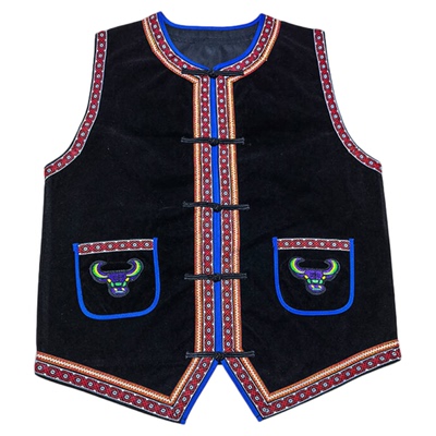 儿童民族马甲演出服装