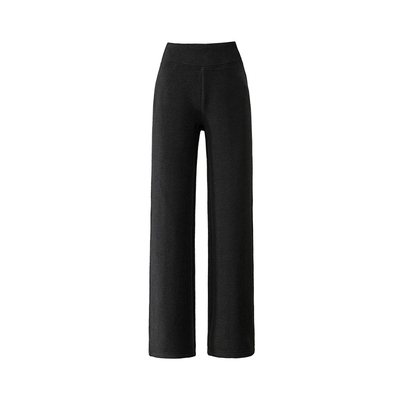 逸阳高腰显瘦醋酸羊毛直筒裤