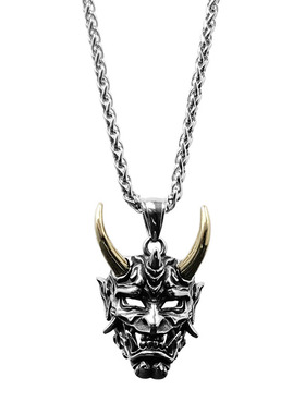 金角般若项链钛钢不掉色