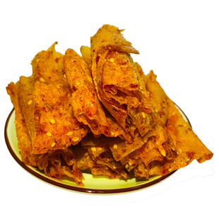 平江香辣豆皮卷泡泡干手撕麻辣条湖南豆腐皮零食8090儿时味道豆干