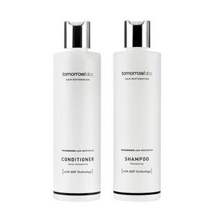 tomorrowlabs蓬松洗发水防断发控油增密丰盈修护护发素组合洗发水