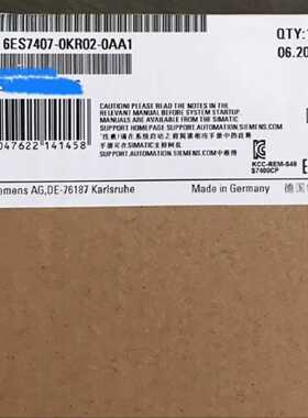 议价6ES7407-0KR02-0AA0/OAAO 原装 西门子S7-400 PS407 全新电源