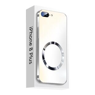 苹果8plus手机壳新款散热磁吸iphone7plus高级感八男款七全包8防摔磨砂超薄se2高端se3手机套一代适用于