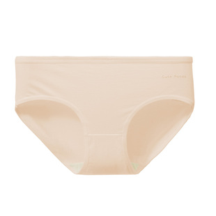 六只兔子A类棉内裤女7A抗菌双层透气全棉裆短裤中腰不夹臀三角裤