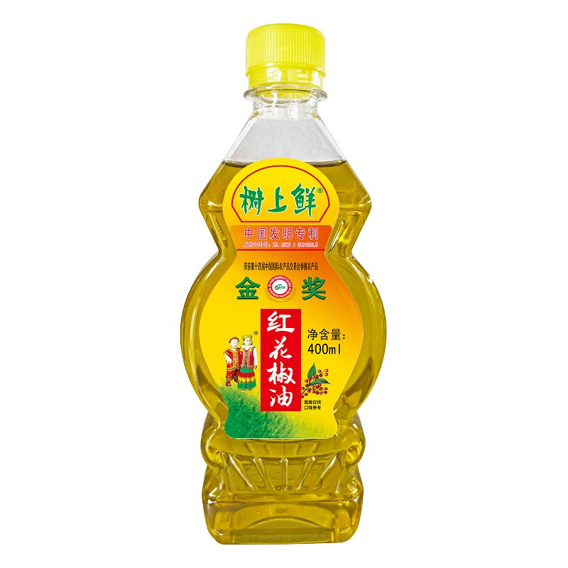 树上鲜红花椒油米线面条凉面调味