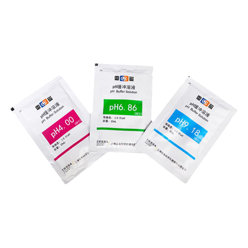 上海雷磁pH4.00 6.86 9.18缓冲剂标准缓冲试剂 20ml/包，30包/套