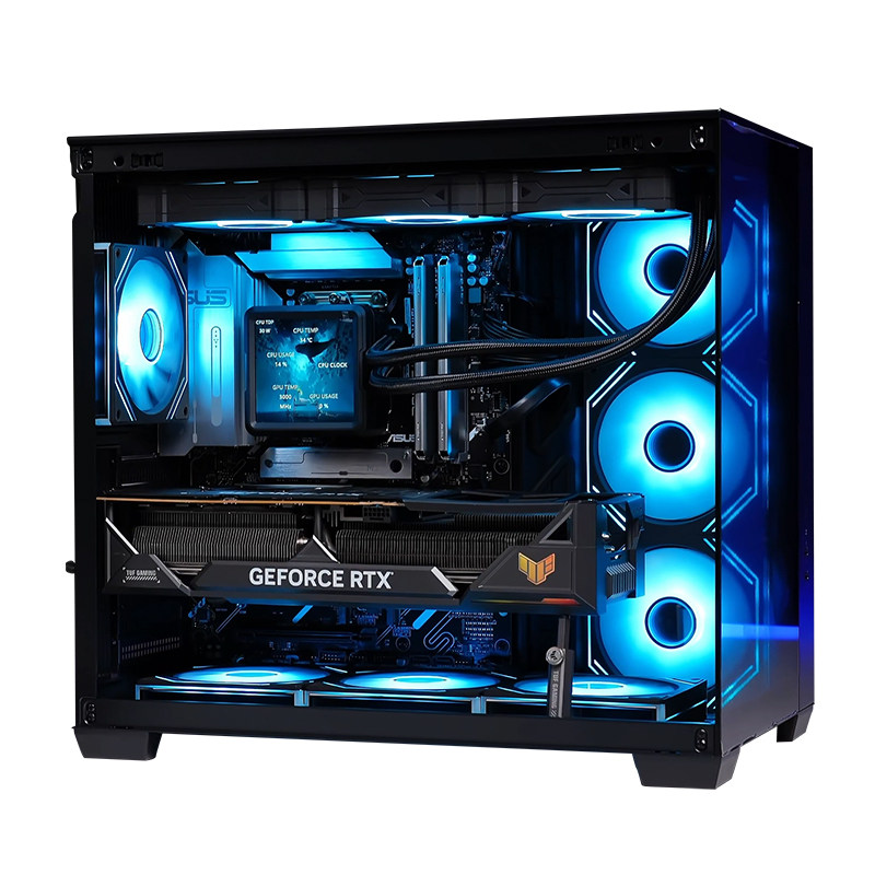 DIY APE装机猿 9700X华硕50系显卡5060Ti/5070/5070Ti/5080高端电竞游戏主机DIY电脑组