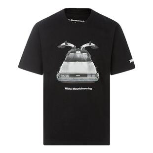 WHITE MOUNTAINEERING/白山 回到未来电影联名印花短袖T恤 银泰