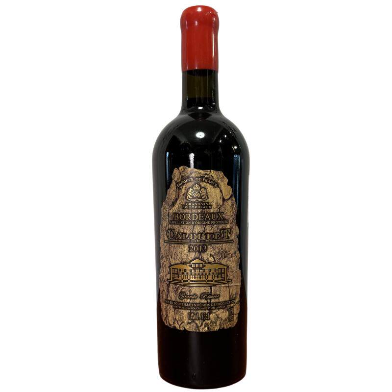 法国科乐克酒庄波尔多产区原装进口金章2013干红葡萄酒重型瓶蜡封