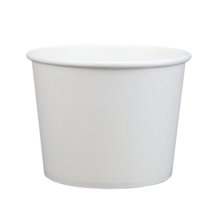 一次性白色纸碗大号加厚带盖酸辣粉泡面外卖打包盒整箱批商用定制