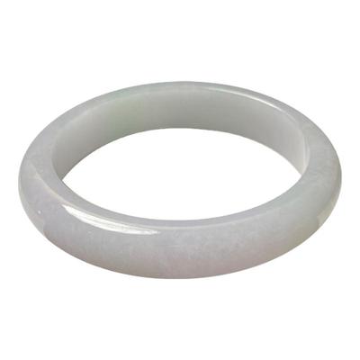 七彩云南天然翡翠冰种紫罗兰手镯