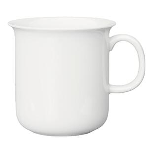 芬兰Arabia北极纯白餐具圆润陶瓷平盘深盘饭碗咖啡杯碟茶杯小大壶