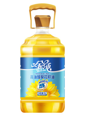 九三金纯高油酸葵花籽油5L2025年6月产，保质期18个月